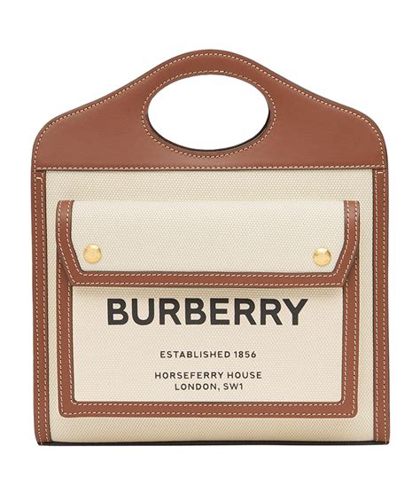 Burberry pocket bag icons